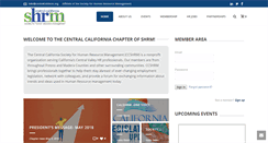 Desktop Screenshot of centralcalshrm.org
